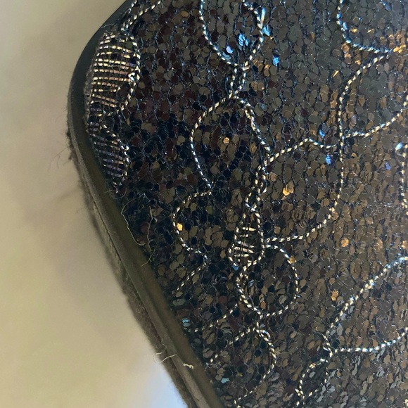 Carlos Santana 5” Stilettos • Sparkly Black• 6.5 M - Picture 6 of 9